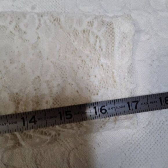 No Comment Women's Plus Lace Long Sleeve Blouse Top size 2X - Picture 8 of 11